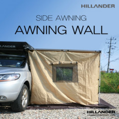 힐랜더 2500 사이드어닝 월 폴리